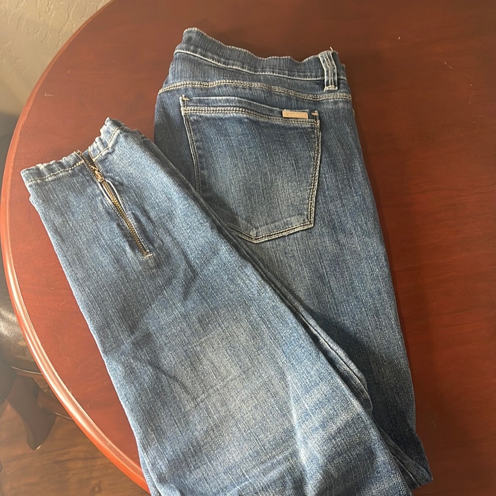 White Black jeans size 10R